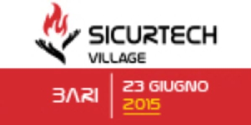 Sicurtech Village 2015 | Sicurtech Bari | Universo Gold
