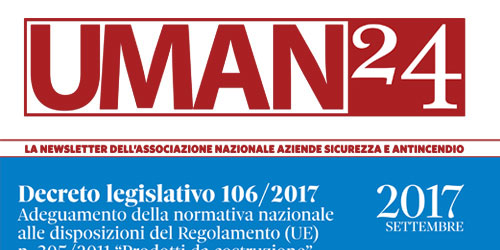 Uman24 n.22 – Decreto legislativo 106/2017