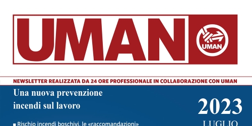 UMAN24 n.52 - Una nuova prevenzione incendi sul lavoro