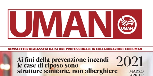 UMAN24 n.40 - Ai fini della prevenzione incendi le case di riposo sono strutture sanitarie, non alberghiere